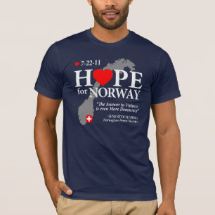 Hoffnung für Norwegen T-Shirt