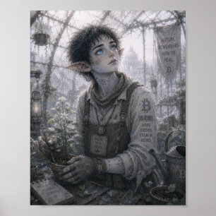 Hoffnung / Gärtner / Glashaus Poster
