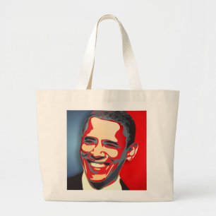 Hoffnung gewonnen - Barack Obama Jumbo Stoffbeutel