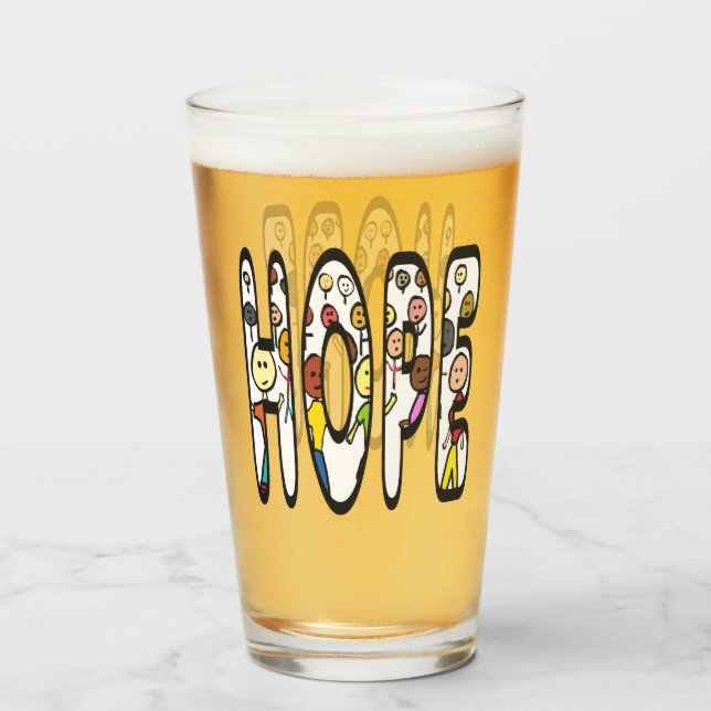 Hoffnung Glas (Vorne (Gefüllt))