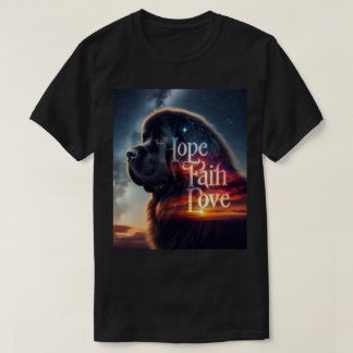 Hoffnung Glaube Liebe Newf T-Shirt