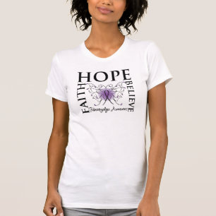 Hoffnung glauben Glauben - Fibromyalgia T-Shirt