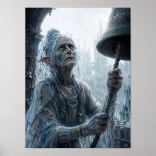 Hoffnung / Glockenläuter / Stille Kathedrale Poster