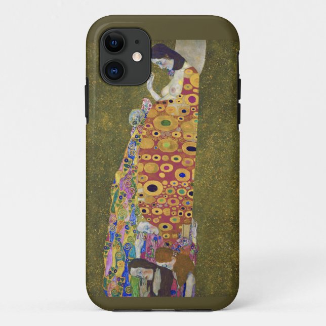 Hoffnung, Gustav Klimt Case-Mate iPhone Hülle (Rückseite)
