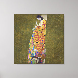 Hoffnung, Gustav Klimt  Poster Leinwanddruck