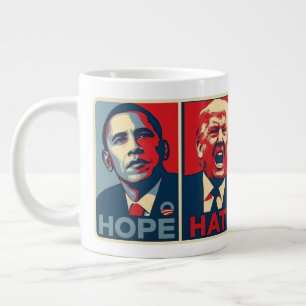 Hoffnung Hass Heilen Wachsen Harris Walz Wahl 2024 Jumbo-Tasse