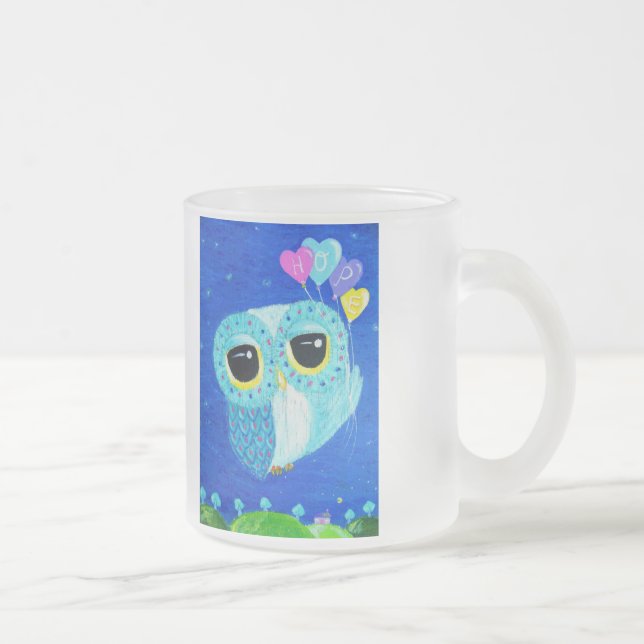 Hoffnung hebt mich höher an mattglastasse (Rechts)