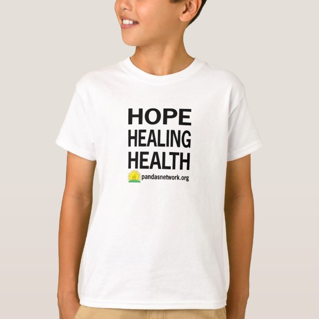 Hoffnung, Heilung, T - Shirt für Gesundheit (Vorderseite)