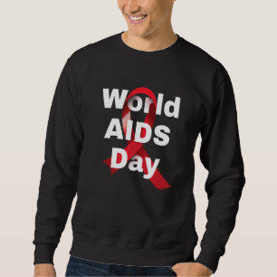 Hoffnung HIV-Rotes Band Aids-Bewusstsein Welt-Aids Sweatshirt