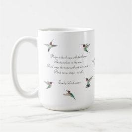 Hoffnung Hummingbird Kaffeetasse