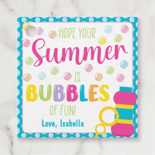 Hoffnung Ihr Sommer ist voller Spaß Geschenkanhänger