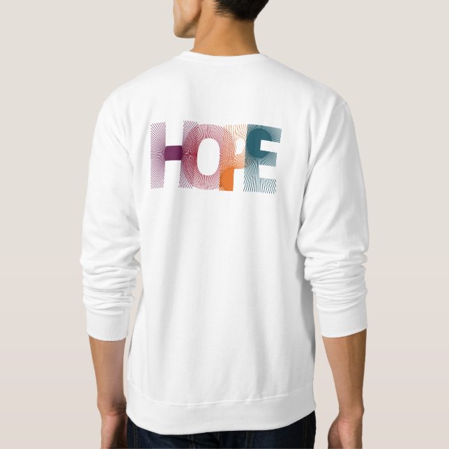Hoffnung im Herbst Sweatshirt (Rückseite)