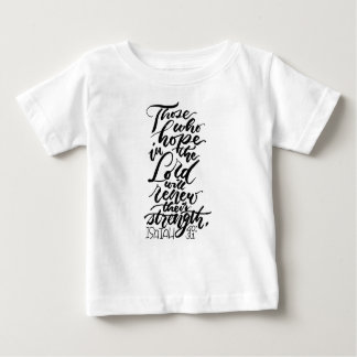 Hoffnung im Lord Brush Script Baby T-shirt