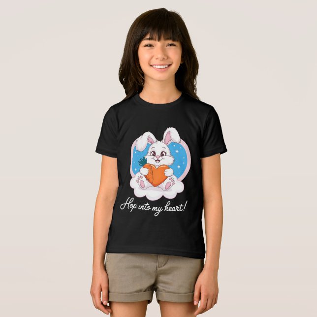 Hoffnung in mein Herz | T-Shirt Tri-Blend Shirt (Vorderseite Voll)