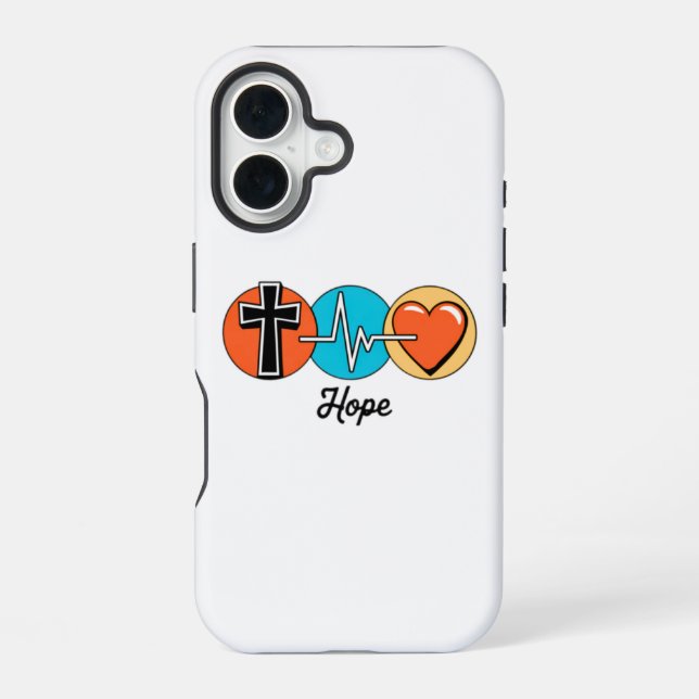 Hoffnung  iPhone 16 hülle (Rückseite)