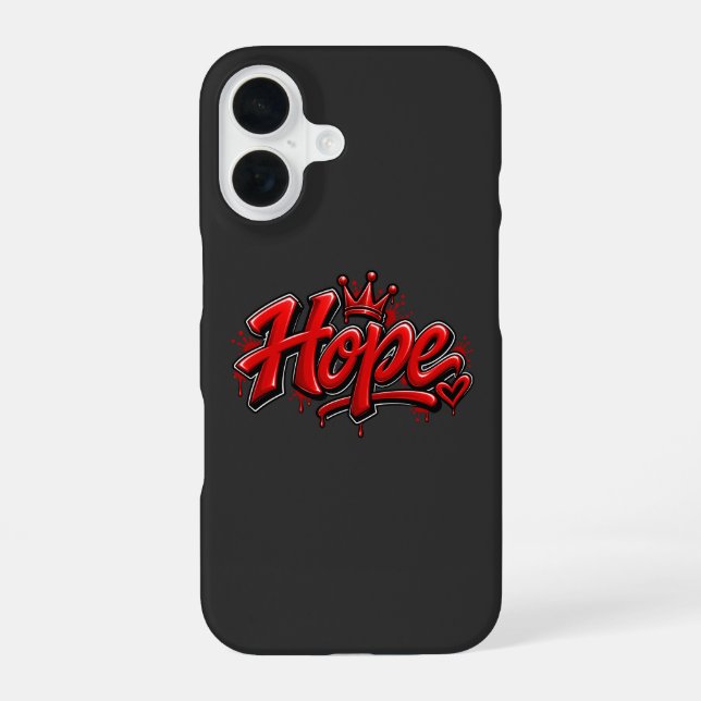 Hoffnung iPhone 16 Hülle (Rückseite)