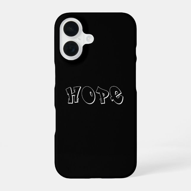 Hoffnung iPhone 16 Hülle (Rückseite)