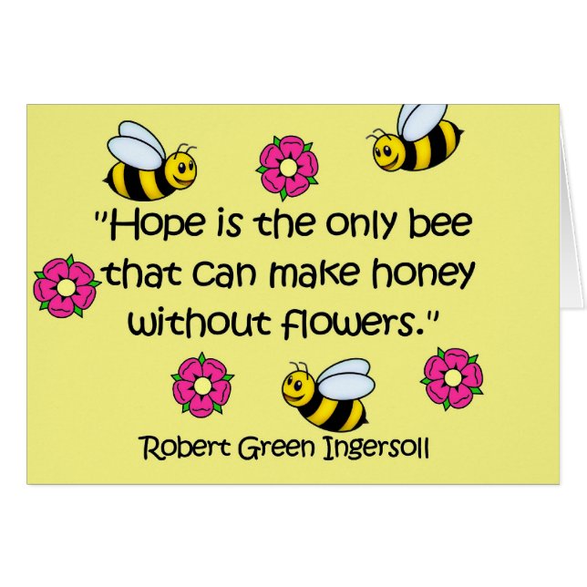 Hoffnung ist… (Vorderseite (Horizontal))