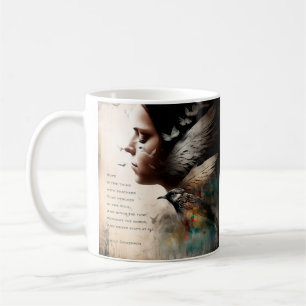 Hoffnung ist das Ding mit Feathers Kaffeetasse
