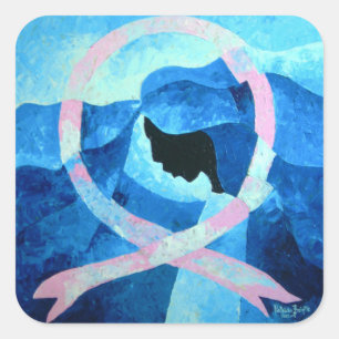 Hoffnung ist hier 2012 quadratischer aufkleber