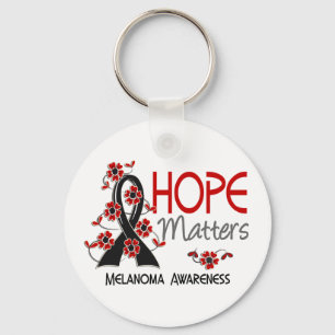 Hoffnung ist Melanom 3 von Bedeutung Schlüsselanhänger