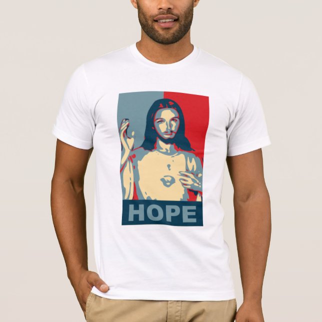 Hoffnung - Jesus T-Shirt (Vorderseite)