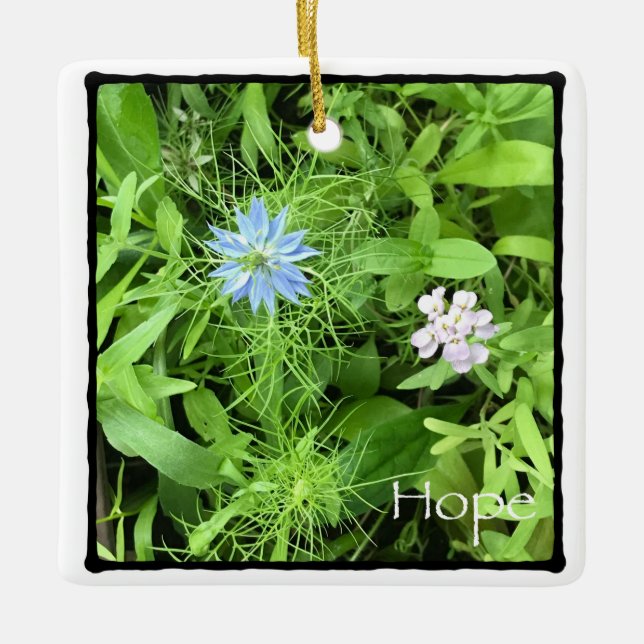 Hoffnung Keramikornament (Vorderseite)