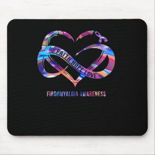 Hoffnung Liebe Fibromyalgie Bewusstsein 2 Mousepad