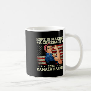 Hoffnung macht Comeback-Präsident Kamala Harris Kaffeetasse