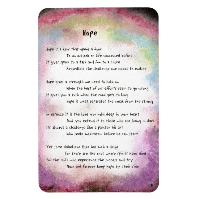 Hoffnung Magnet (Vertikal)