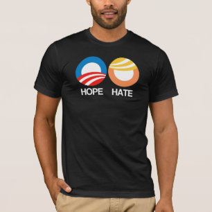 HOFFNUNG (Obama) gegen HASS (Trumpf) T-Shirt