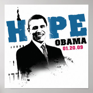 Hoffnung - Obama-Plakat Poster