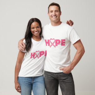 HOFFNUNG/PINK RIBBON/BEWUSSTSEIN/UNISEX T-Shirt