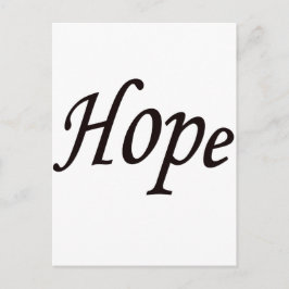 Hoffnung Postkarte