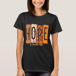 Hoffnung Psalm 13_5 Bibelvers Herbst Christlicher T-Shirt
