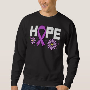 Hoffnung Purpurband Alzheimer-Bewusstseinsunterstü Sweatshirt