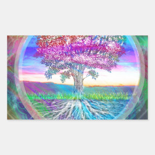 Hoffnung Rechteckiger Aufkleber