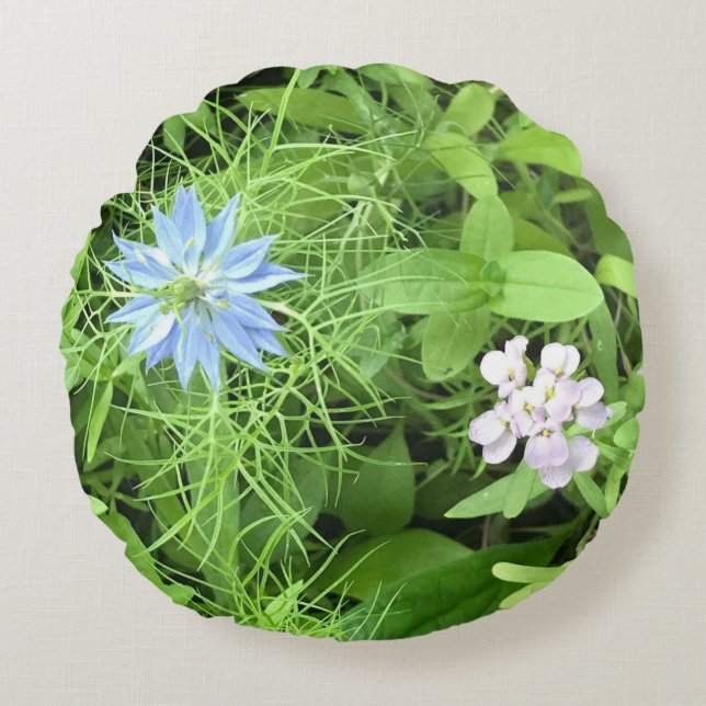 Hoffnung Rundes Kissen (Vorderseite)