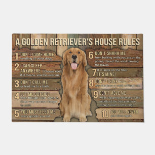 Hoffnung Sie mögen Goldens Doormat, Golden Retrie Fußmatte