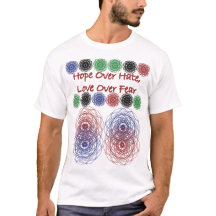 Hoffnung über Hass, Liebe über Angst