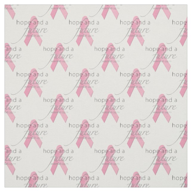 Hoffnung und ein zukünftiges rosa Multifunktionsmu Stoff (Muster)