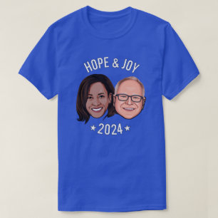 Hoffnung und Freude - Harris Walz T-Shirt