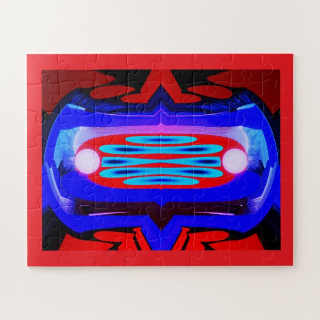 Hoffnung und Frieden abstraktes Kunstpuzzle Puzzle (Horizontal)