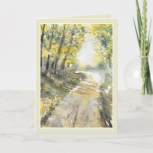 Hoffnung und Genesung Karte für Krebspatienten