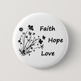 Hoffnung und Liebe Button