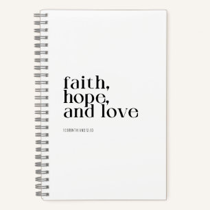 Hoffnung und Liebe Notizbuch