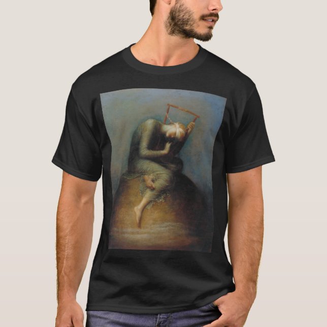 Hoffnung (von George Frederick Watts) T-Shirt (Vorderseite)