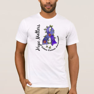 Hoffnungs-Angelegenheits-Darmkrebs des T-Shirt