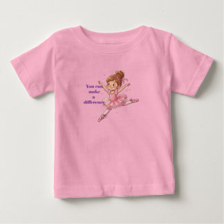 Hoffnungs-Ballerina-T-Shirt Baby T-shirt