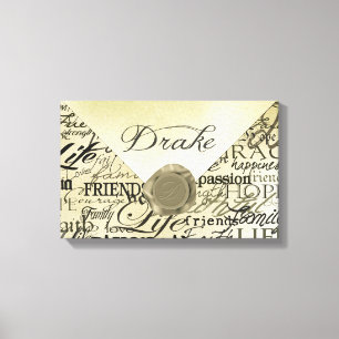 Hoffnungs-Glaube und Familien-kundenspezifischer Leinwanddruck